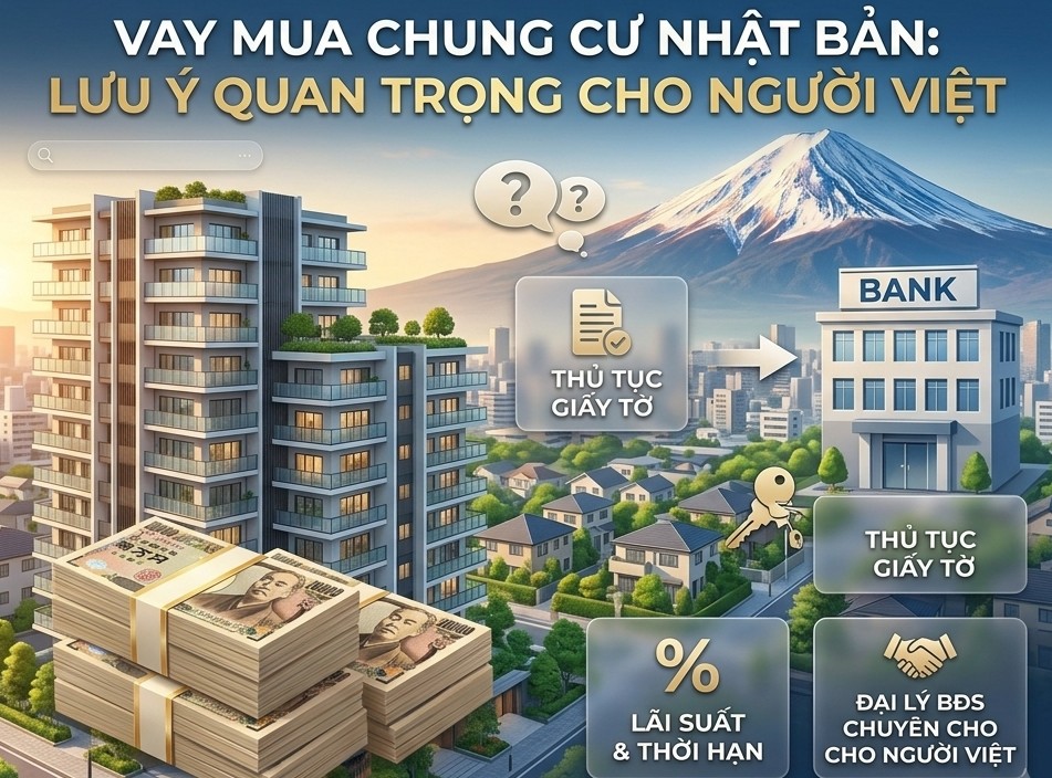 Vay Mua Chung Cư Nhật Bản: Lưu Ý Quan Trọng Cho Người Việt