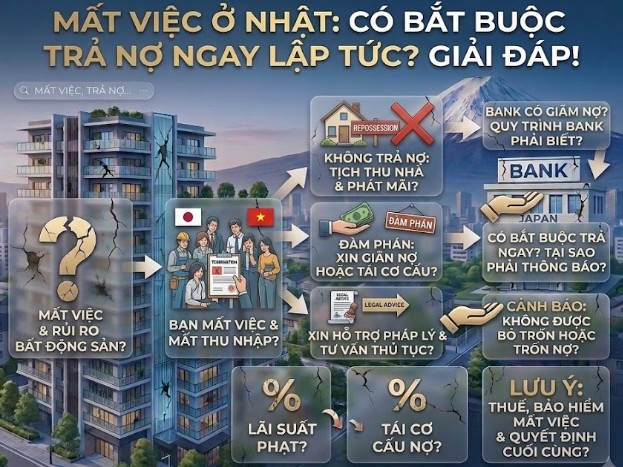 Mất Việc Ở Nhật: Có Bắt Buộc Trả Nợ Ngay Lập Tức? Giải Đáp!